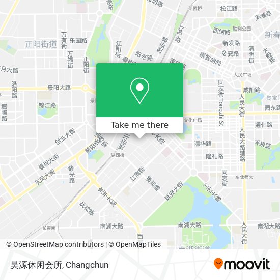 昊源休闲会所 map