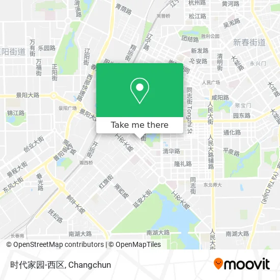 时代家园-西区 map