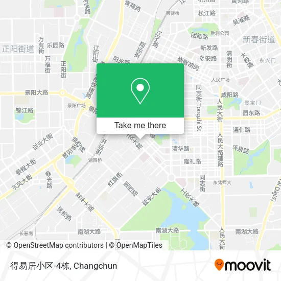 得易居小区-4栋 map