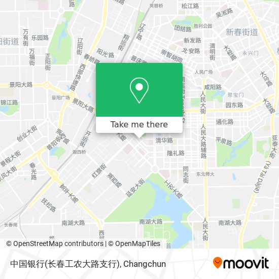 中国银行(长春工农大路支行) map