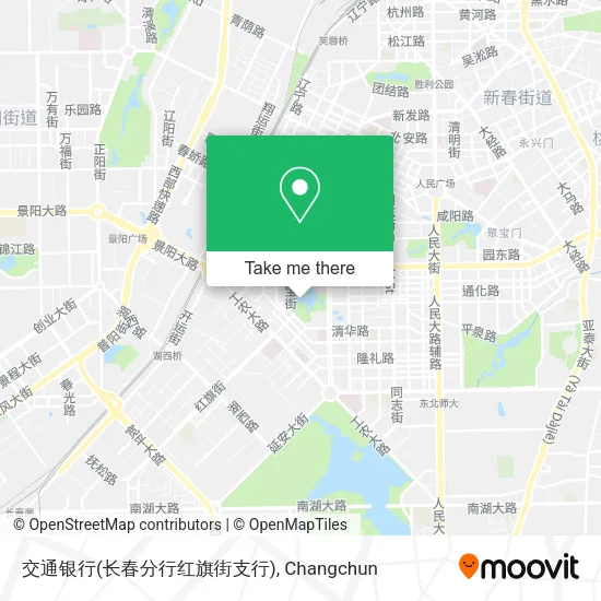 交通银行(长春分行红旗街支行) map
