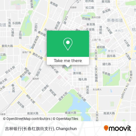 吉林银行(长春红旗街支行) map