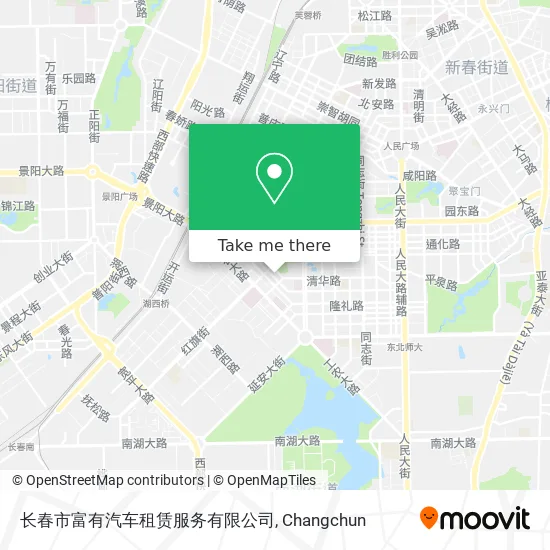 长春市富有汽车租赁服务有限公司 map