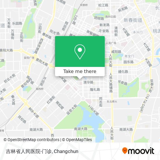 吉林省人民医院-门诊 map