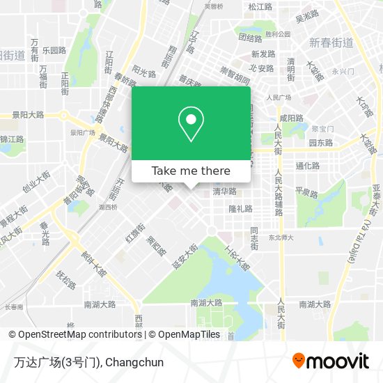 万达广场(3号门) map