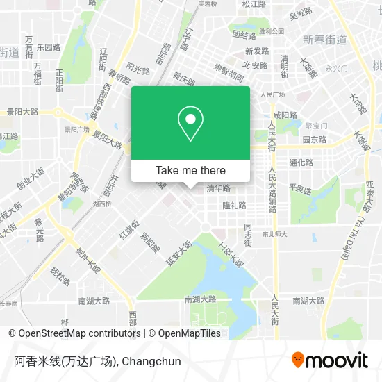 阿香米线(万达广场) map