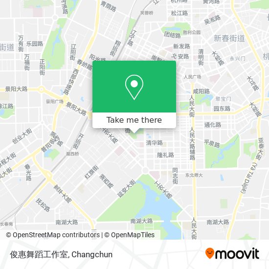 俊惠舞蹈工作室 map