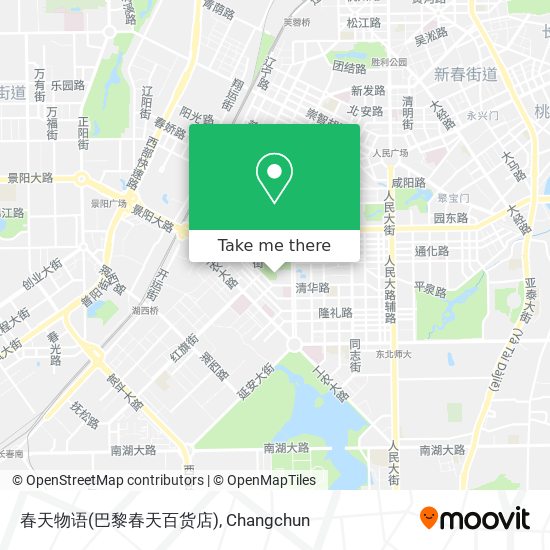 春天物语(巴黎春天百货店) map