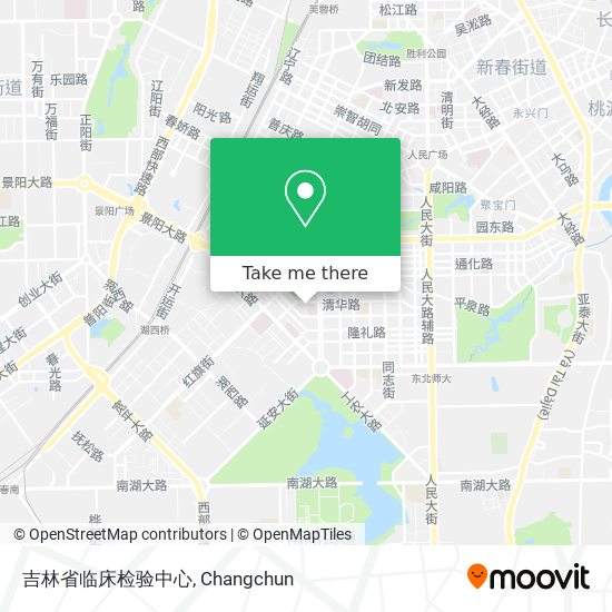 吉林省临床检验中心 map