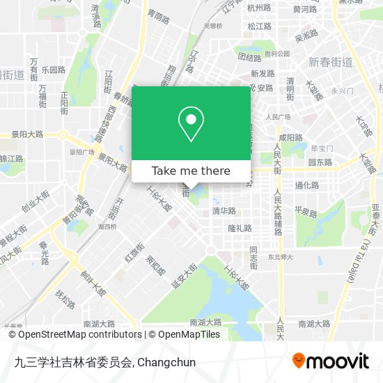 九三学社吉林省委员会 map