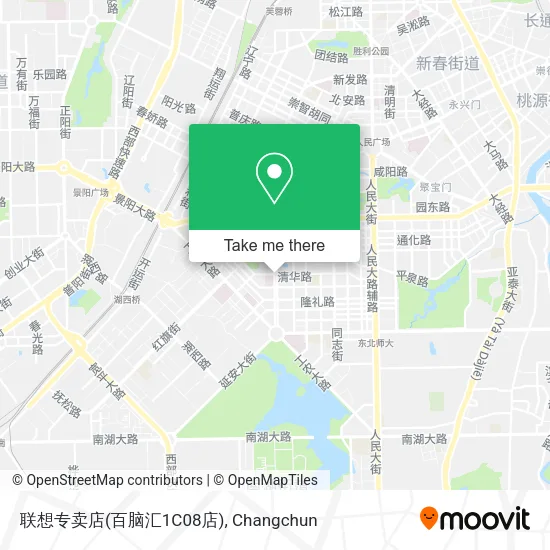 联想专卖店(百脑汇1C08店) map