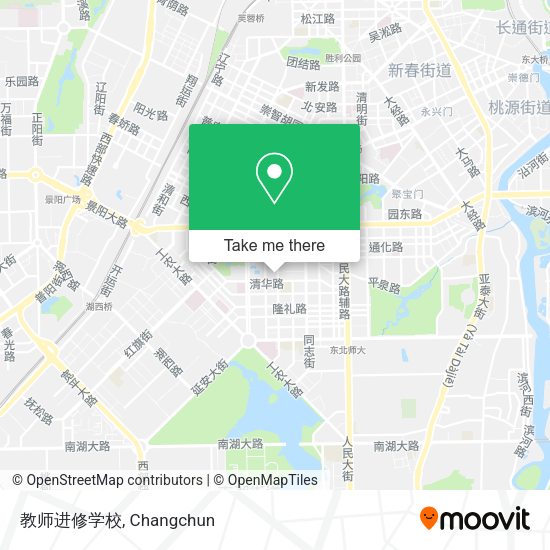 教师进修学校 map