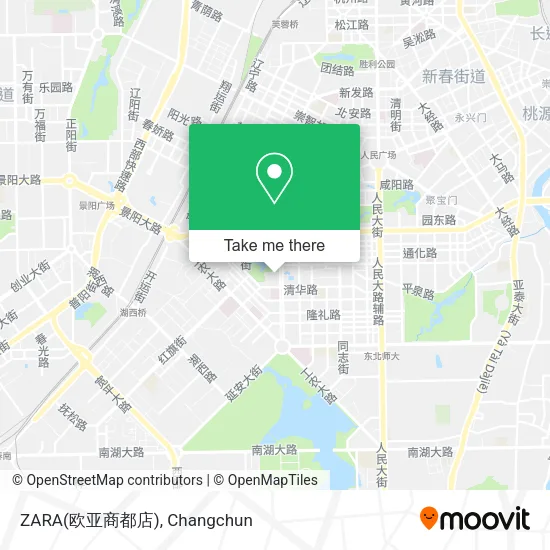 ZARA(欧亚商都店) map