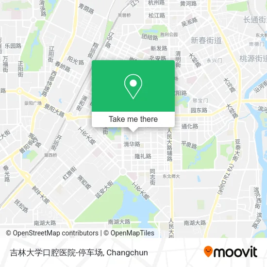 吉林大学口腔医院-停车场 map
