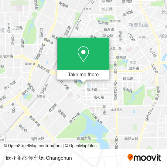 欧亚商都-停车场 map