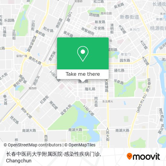 长春中医药大学附属医院-感染性疾病门诊 map