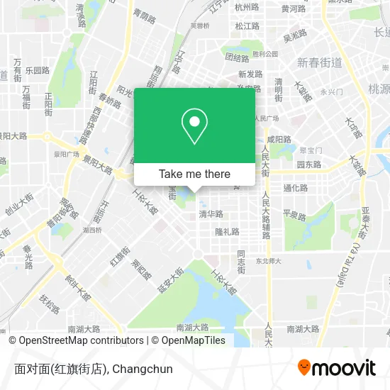 面对面(红旗街店) map