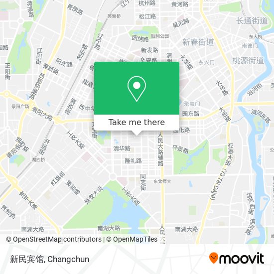 新民宾馆 map