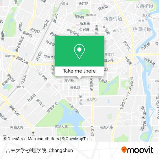 吉林大学-护理学院 map