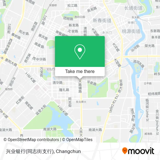 兴业银行(同志街支行) map