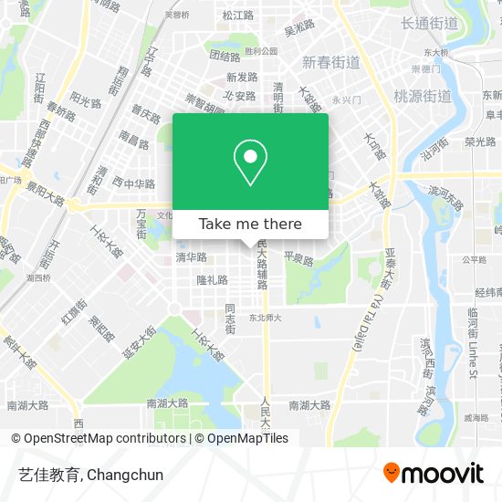 艺佳教育 map