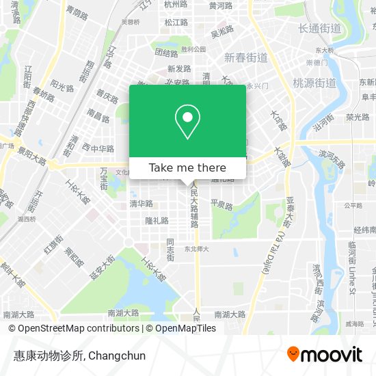惠康动物诊所 map