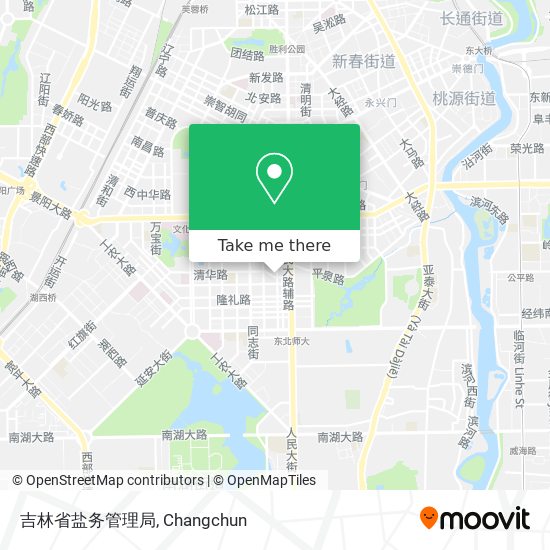 吉林省盐务管理局 map
