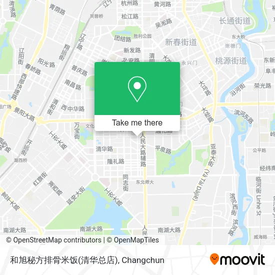 和旭秘方排骨米饭(清华总店) map