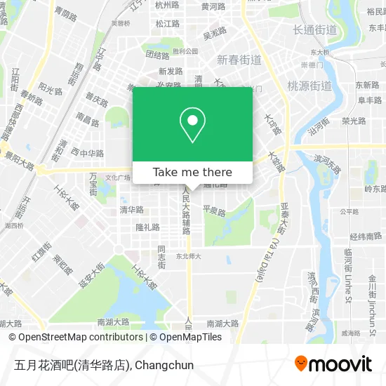 五月花酒吧(清华路店) map