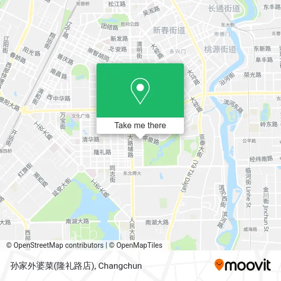 孙家外婆菜(隆礼路店) map