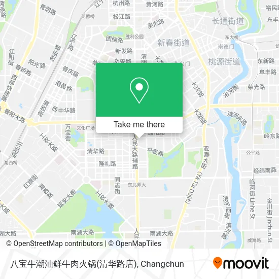八宝牛潮汕鲜牛肉火锅(清华路店) map