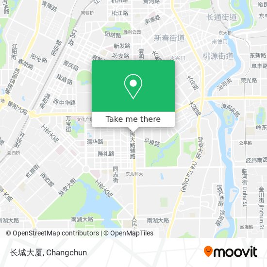长城大厦 map