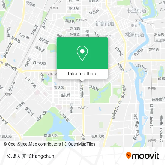 长城大厦 map