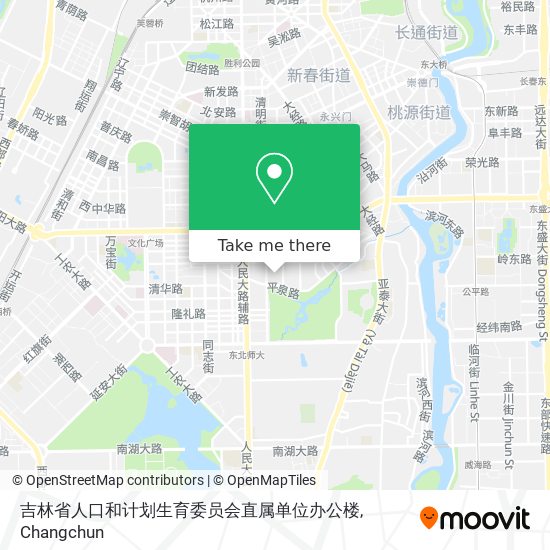 吉林省人口和计划生育委员会直属单位办公楼 map