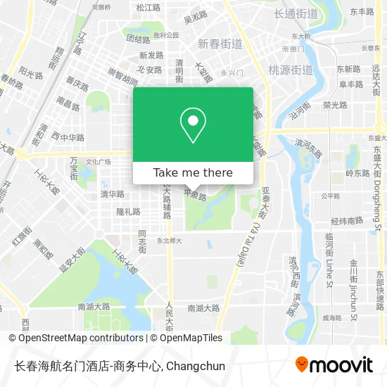长春海航名门酒店-商务中心 map