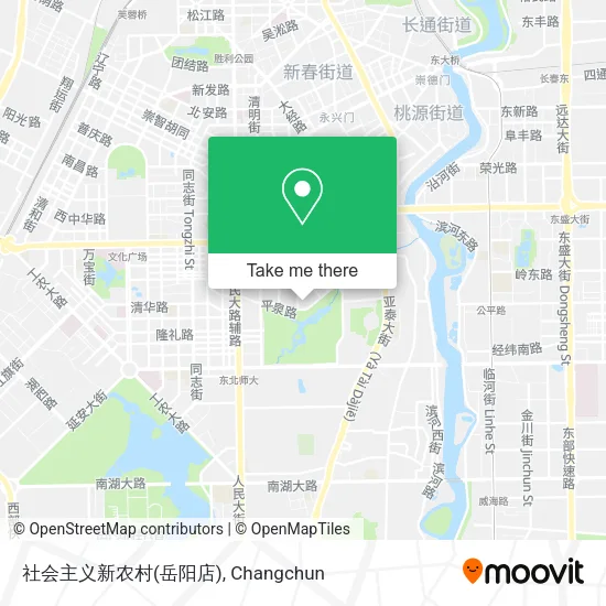 社会主义新农村(岳阳店) map