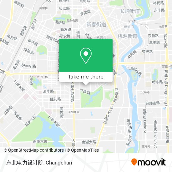 东北电力设计院 map