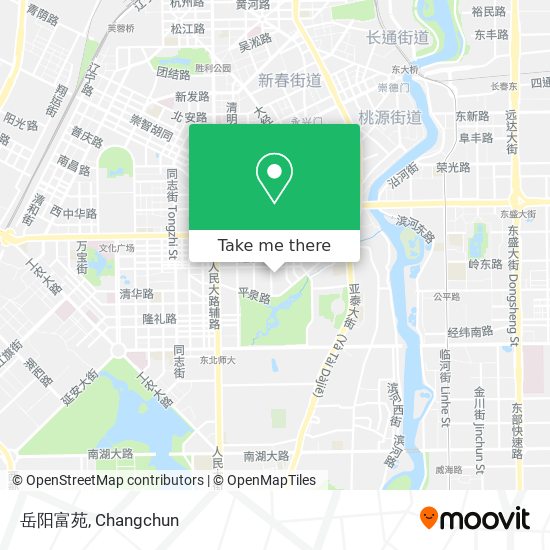 岳阳富苑 map