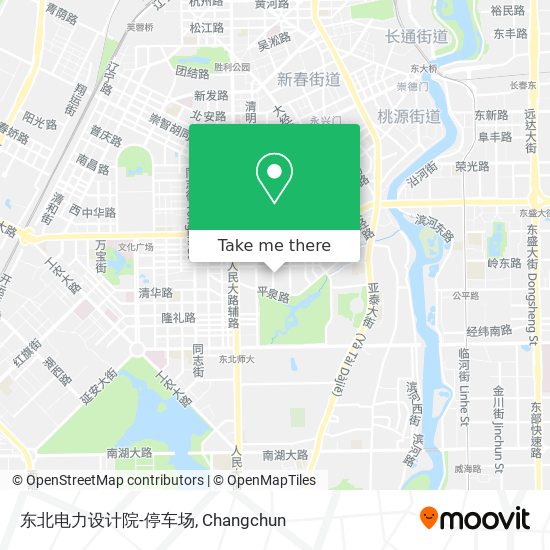 东北电力设计院-停车场 map