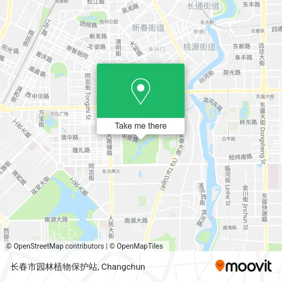 长春市园林植物保护站 map