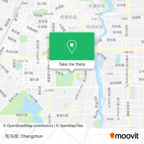 鸵鸟馆 map