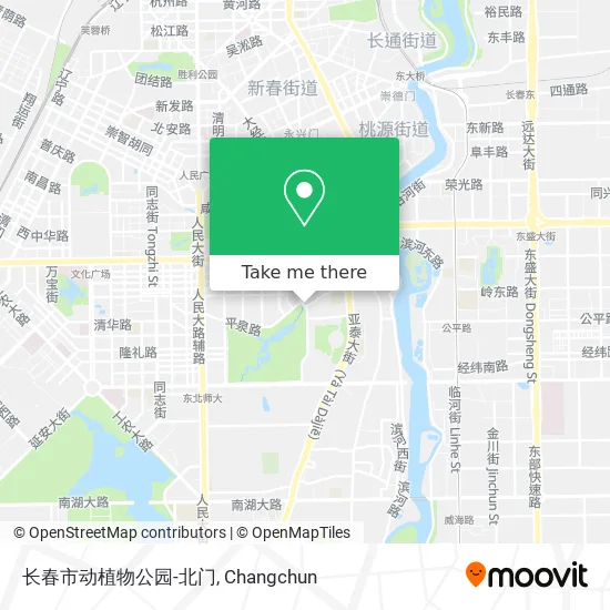 长春市动植物公园-北门 map