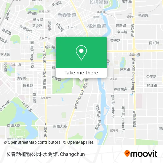 长春动植物公园-水禽馆 map