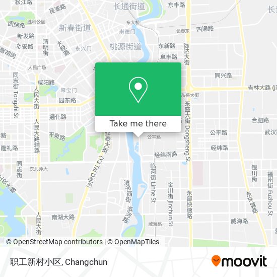 职工新村小区 map