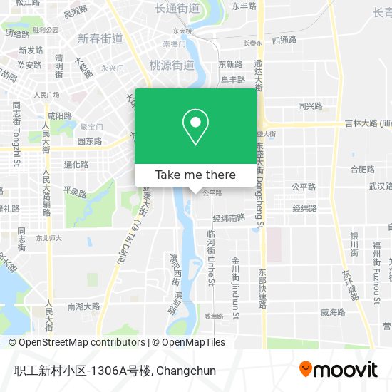 职工新村小区-1306A号楼 map