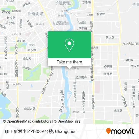 职工新村小区-1306A号楼 map