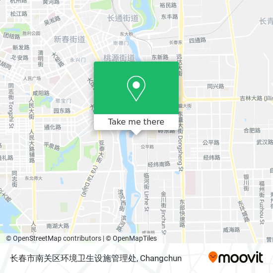 长春市南关区环境卫生设施管理处 map