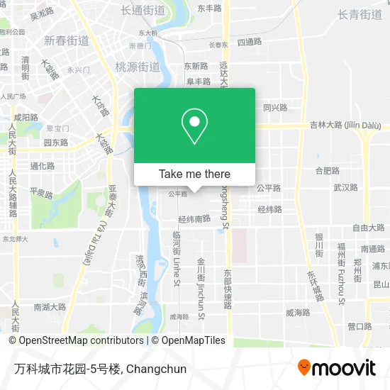 万科城市花园-5号楼 map
