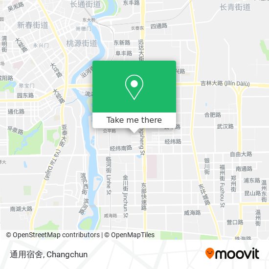 通用宿舍 map