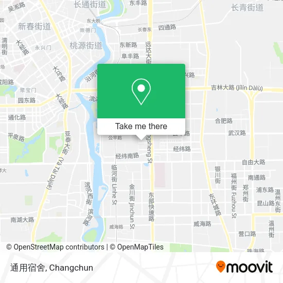 通用宿舍 map